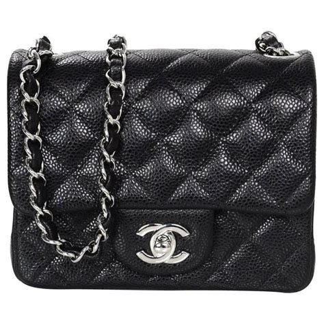 chanel caviar leather mini|Mini Bags .